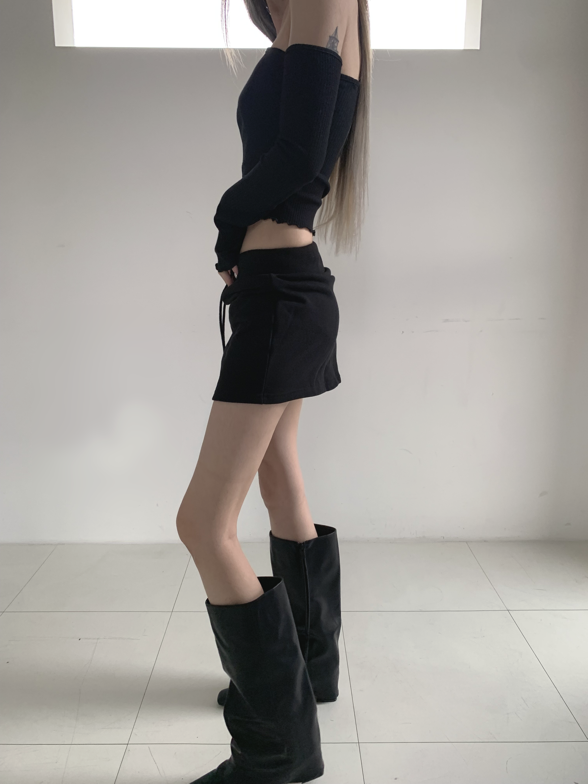 Kokomi training skirt (Black)